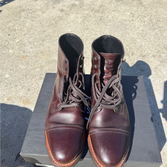 Thursday Boot Company Dark Brown Leather Boots
